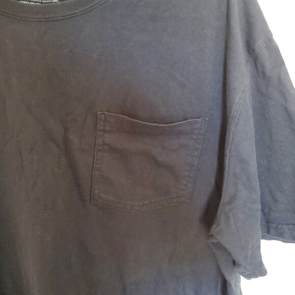 Duluth Trading Company  Longtail T Shirt Relaxed Fit Black Men's Size 2XL pocket - Picture 4 of 14